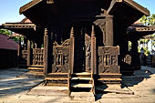 Myanmar - Inwa, Bagaya Kyaung wooden monastery.